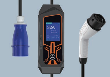 Bærbare Elbil-lader Type 2 til Tesla Model Y opladning derhjemme eller på farten