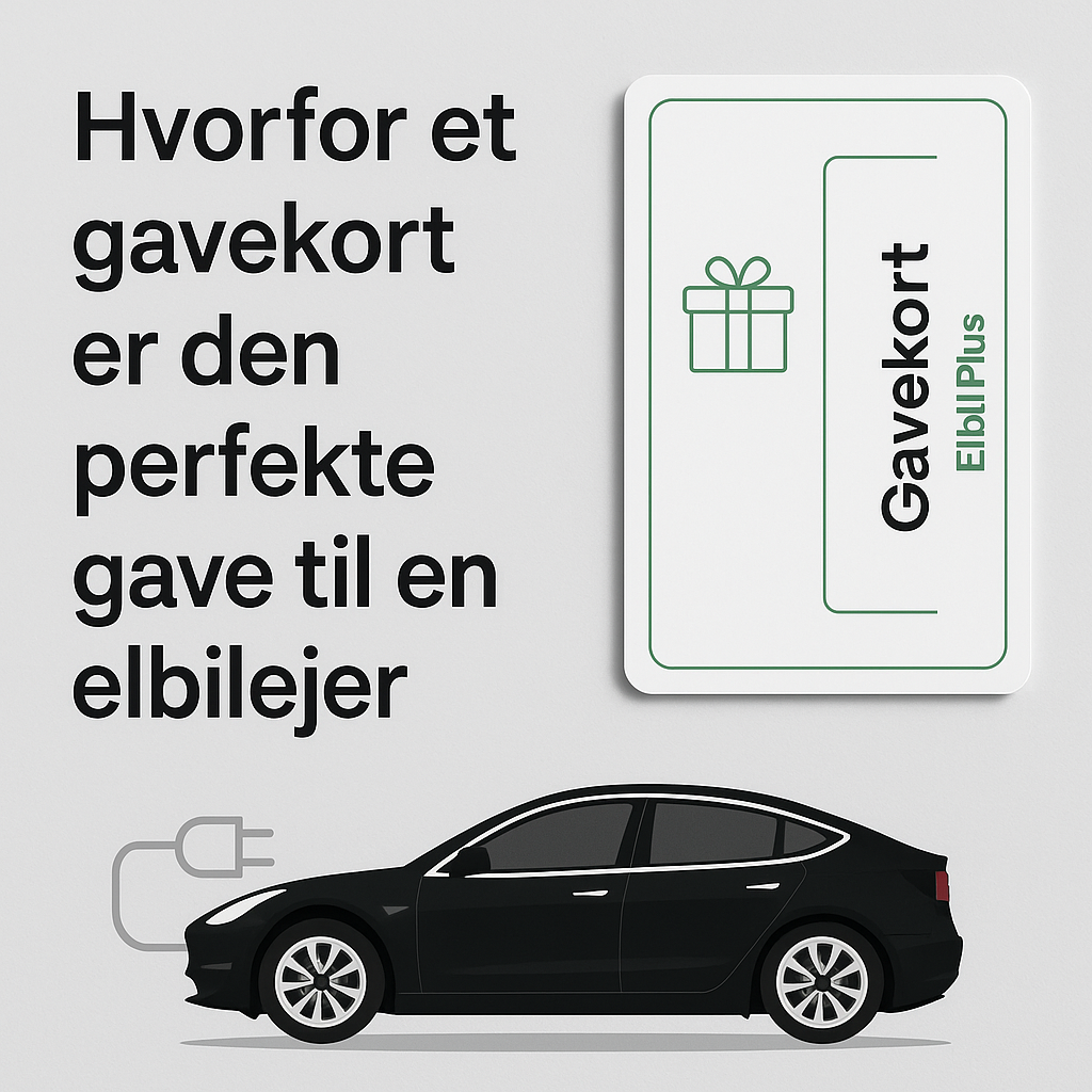 Hvorfor et gavekort er den perfekte gave til en elbilejer