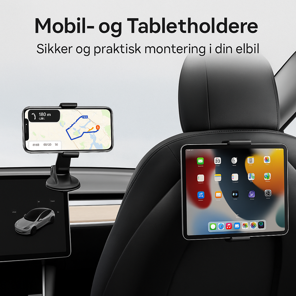 Mobil- og tabletholdere