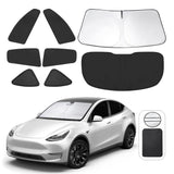 Solafskærmning Tesla model Y – premium elbil tilbehør
