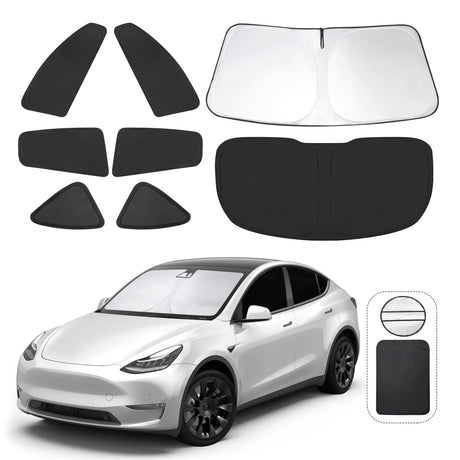 Solafskærmning Tesla model Y – premium elbil tilbehør